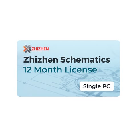 Лицензия Zhizhen Schematics 1 компьютер 12 месяцев