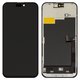 Дисплей для iPhone 15 Pro Max, черный, с рамкой, AAA, (TFT), ZY, LTPS HD+