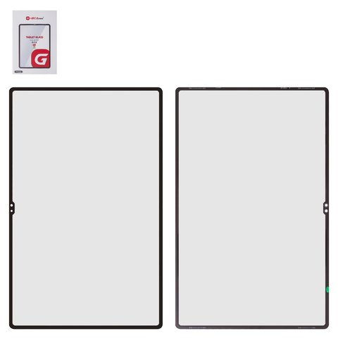 Стекло корпуса G+OCA PRO для Samsung X920, X926 Galaxy Tab S10 Ultra, с OCA пленкой, черное
