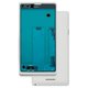 Carcasa puede usarse con Sony C2104 S36 Xperia L, C2105 S36h Xperia L, blanco
