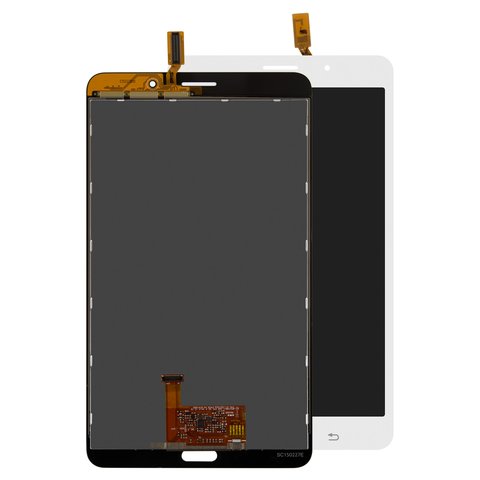 Pantalla LCD puede usarse con Samsung T230 Galaxy Tab 4 7.0, T231 Galaxy Tab 4 7.0 3G , T235 Galaxy Tab 4 7.0 LTE, blanco, versión 3G, sin marco