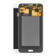 Pantalla LCD puede usarse con Samsung J700 Galaxy J7, blanco, sin marco, Original, empaque industrial, #GH97-17670A