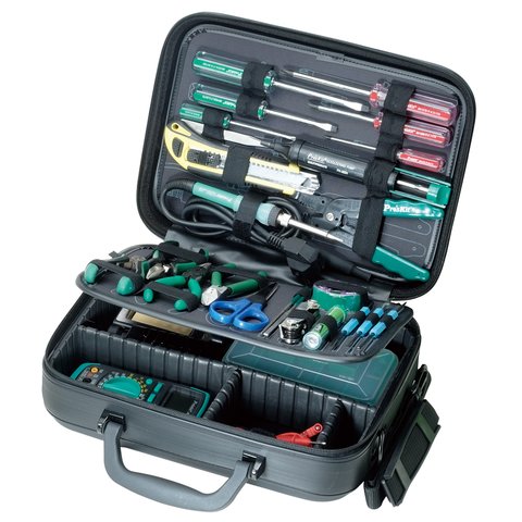 Juego de herramientas básicas para electrónica Pro'sKit 1PK 710KB