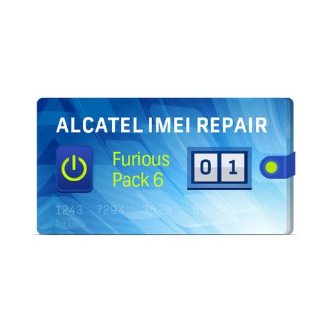 Furious PACK 6 para reparar 1 Alcatel
