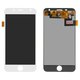 Pantalla LCD puede usarse con Prestigio MultiPhone 7501 Duo Grace R7, blanco