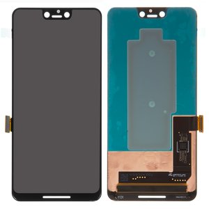 Pantalla LCD puede usarse con Google Pixel 3 XL, negro, sin marco, original vidrio reemplazado 