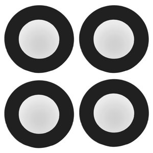 Vidrio de cámara puede usarse con iPhone 13, iPhone 13 mini, negro, sin marco, juego de 2 uds., Original PRC 