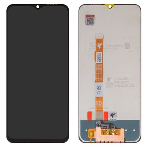 Pantalla LCD puede usarse con Vivo Y33s, Y55s 5G, Y76s, negro, sin marco, FLYCDI, 1540408652
