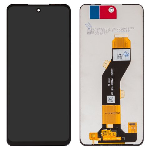 Pantalla LCD puede usarse con ZTE Blade A75 4G, Blade V60 Design, Nubia V60 Design, negro, sin marco, Original PRC , 065WR01 7300301068  SST