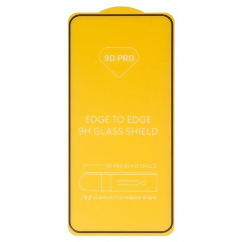 Vidrio de protección templado puede usarse con Samsung S931 Galaxy S25, Full Glue, compatible con estuche, sin embalaje, sin pañuelos , negro