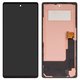 Pantalla LCD puede usarse con Google Pixel 6a, negro, con marco, Copy, (TFT) GX7AS, GB62Z, G1AZG