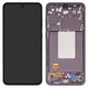 Pantalla LCD puede usarse con Samsung S721 Galaxy S24 FE, negro, con marco, Original (PRC)