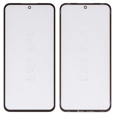Стекло корпуса G+OCA PRO для Samsung M225 Galaxy M22, с OCA пленкой, черное