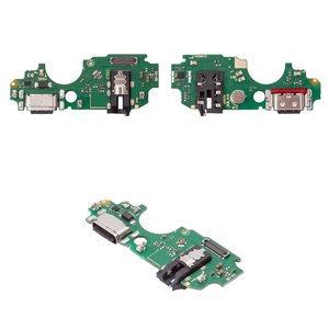 Шлейф для ZTE Blade A34, Blade A54, конектора зарядки, з компонентами, Original PRC , плата зарядки