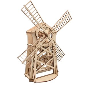 Механический 3D-пазл Wood Trick Мельница Механический 3D-пазл Wood Trick Мельница