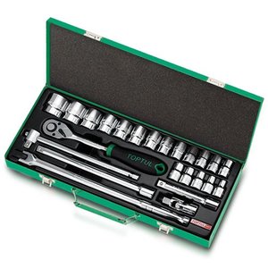 Набір інструментів у кейсі TOPTUL GCAD2404