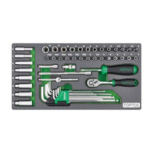 Комбинированный набор инструментов TOPTUL GEA5004