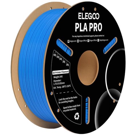 Филамент ELEGOO PLA PRO, голубой light blue , 1 кг