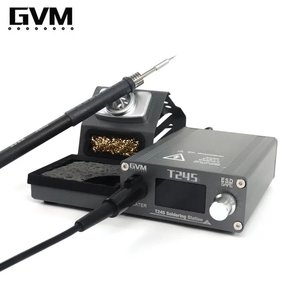 Паяльна станція GVM T245, цифрова, 130 Вт
