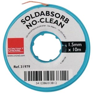 Стрічка для випаювання Kontakt Chemie SOLDABSORB, Ш  1,5 мм, Д  10 м